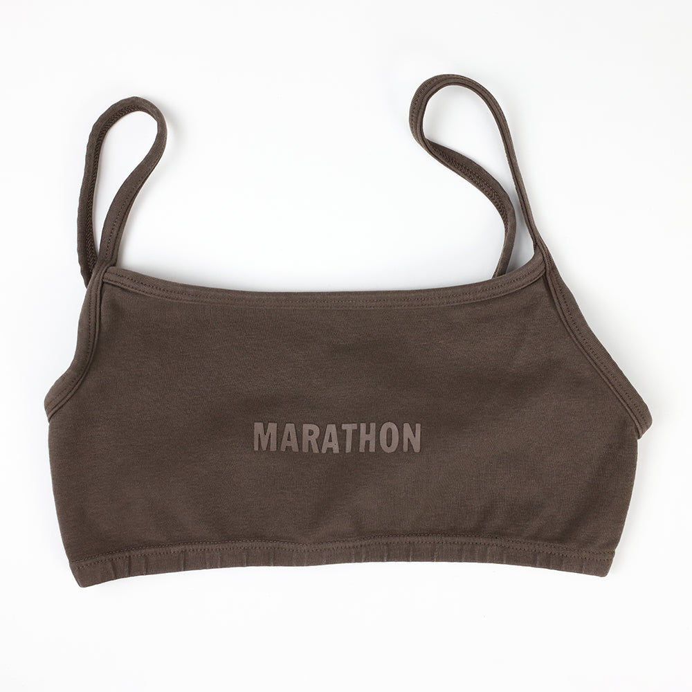 Women's Marathon Bralette - Mocha