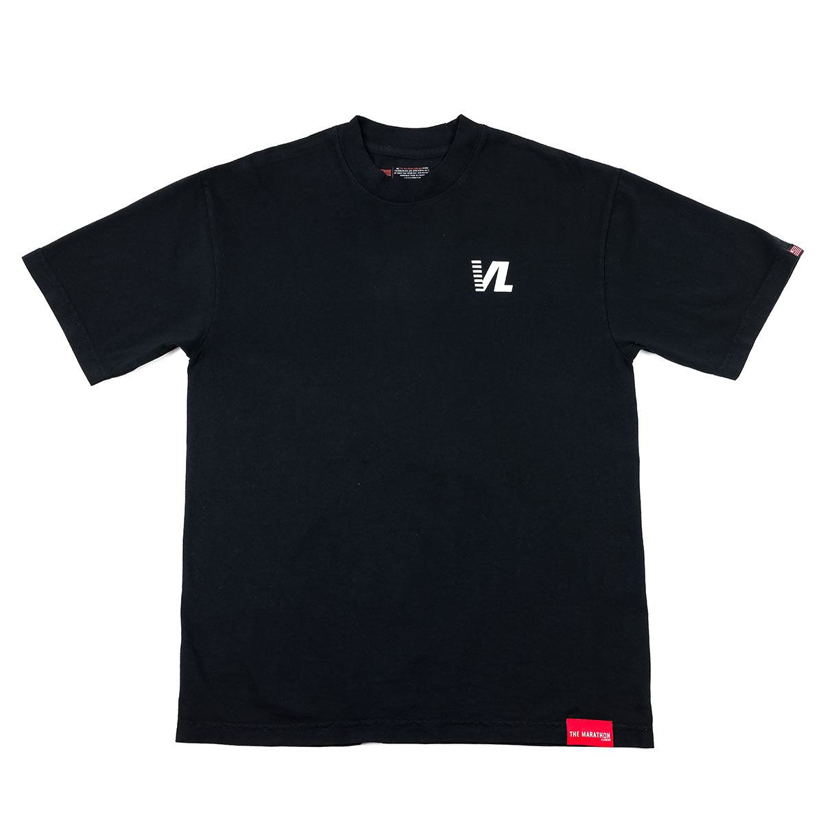 Victory Lap VL T-Shirt - Black/White - Front