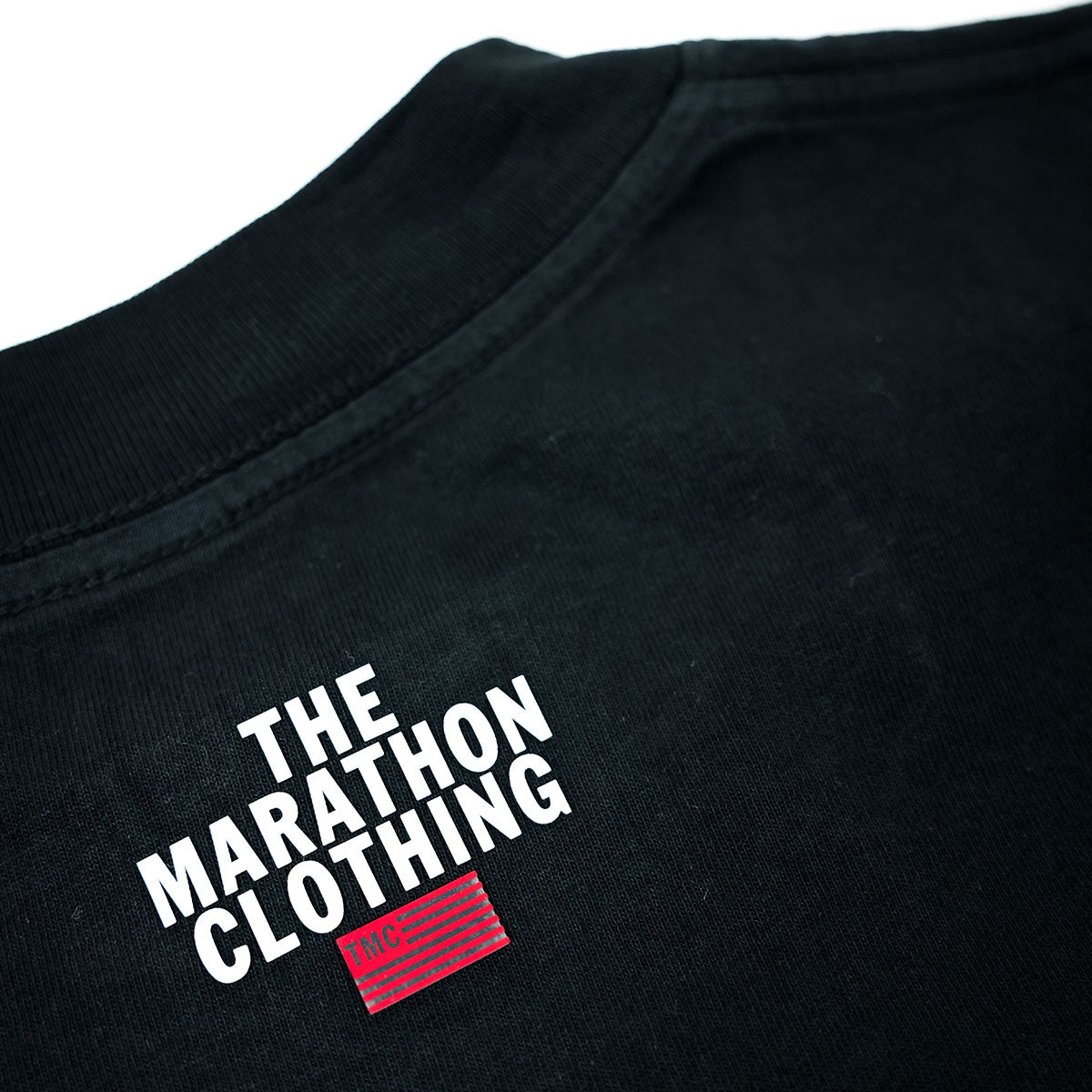 Victory Lap VL T-Shirt - Black/White - Back Detail