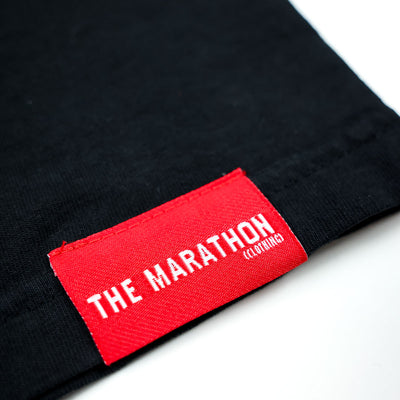 Victory Lap VL T-Shirt - Black/White - Woven Tag