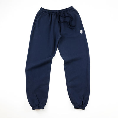 TMC Monogram Pants - Navy/White