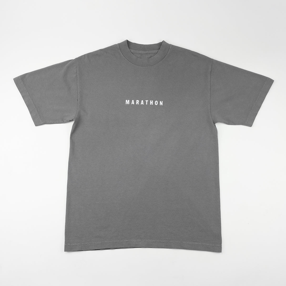 Marathon Impression T-Shirt - Slate/White