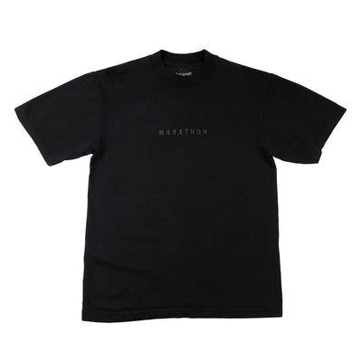 Marathon Impression T-Shirt - Black/Black