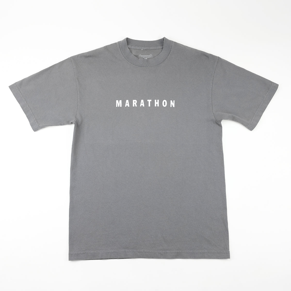 Marathon Classic T-Shirt - Slate/White