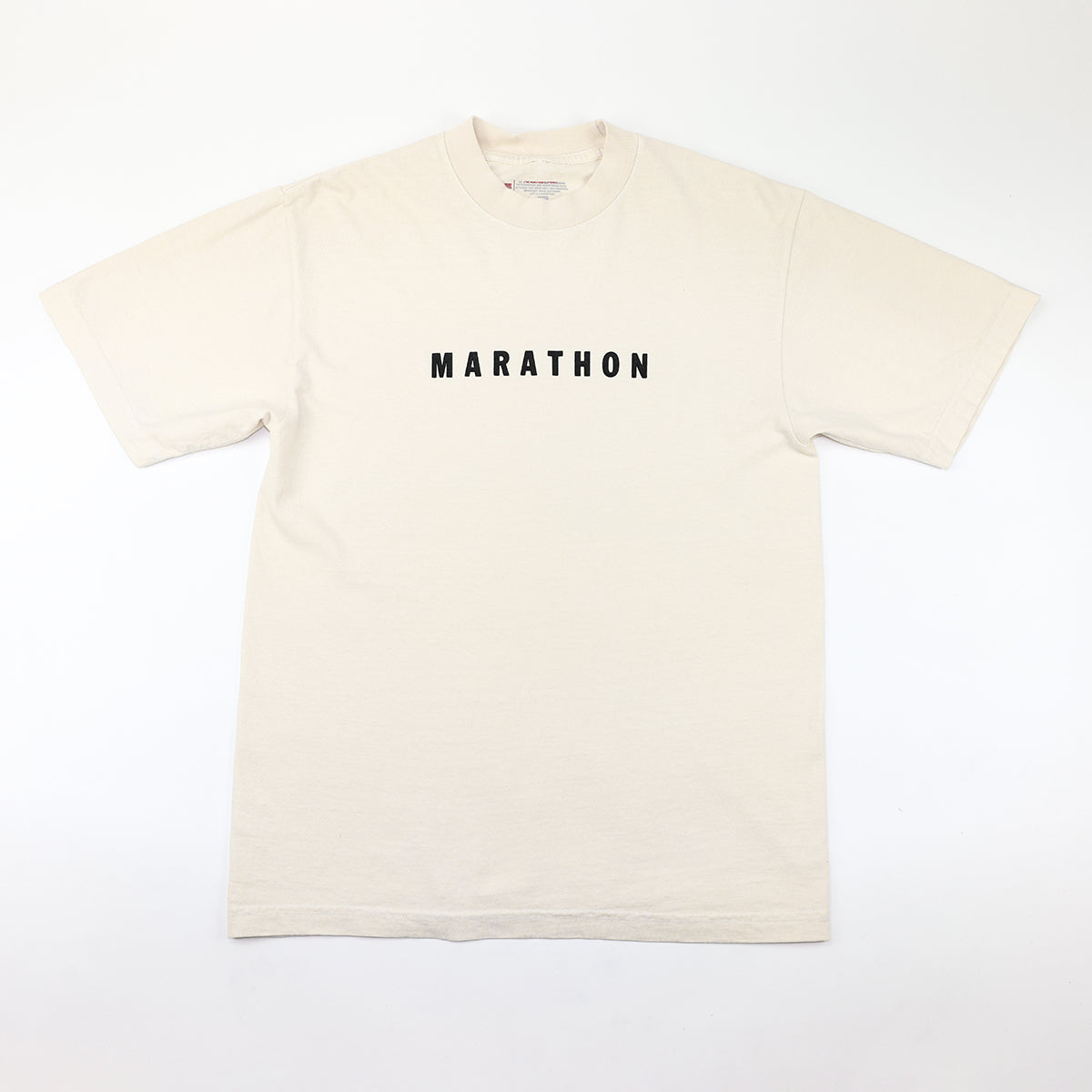 Marathon Classic T-Shirt - Bone/Black 