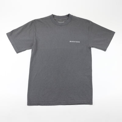 Marathon Signature T-Shirt - Slate/White