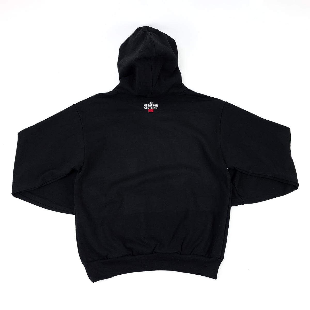 Limited Edition Marathon Bar Hoodie - Black - Back