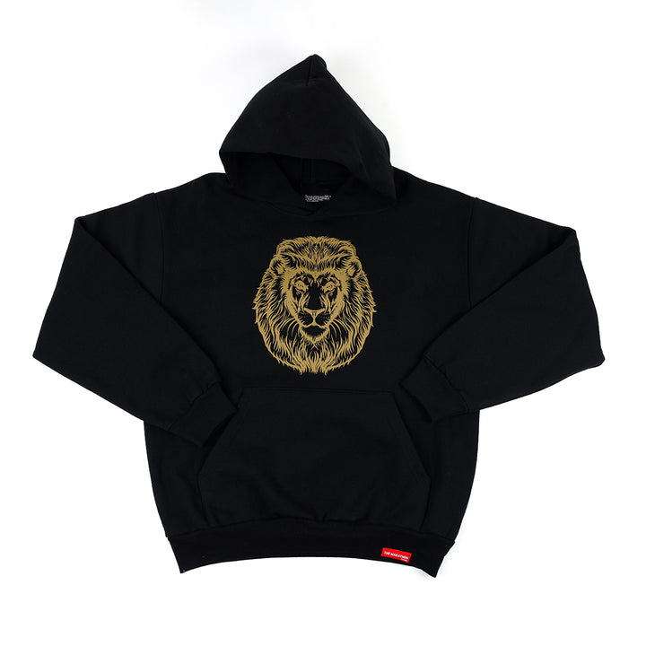 Vintage Lion Hoodie Black/Gold – The Marathon Clothing