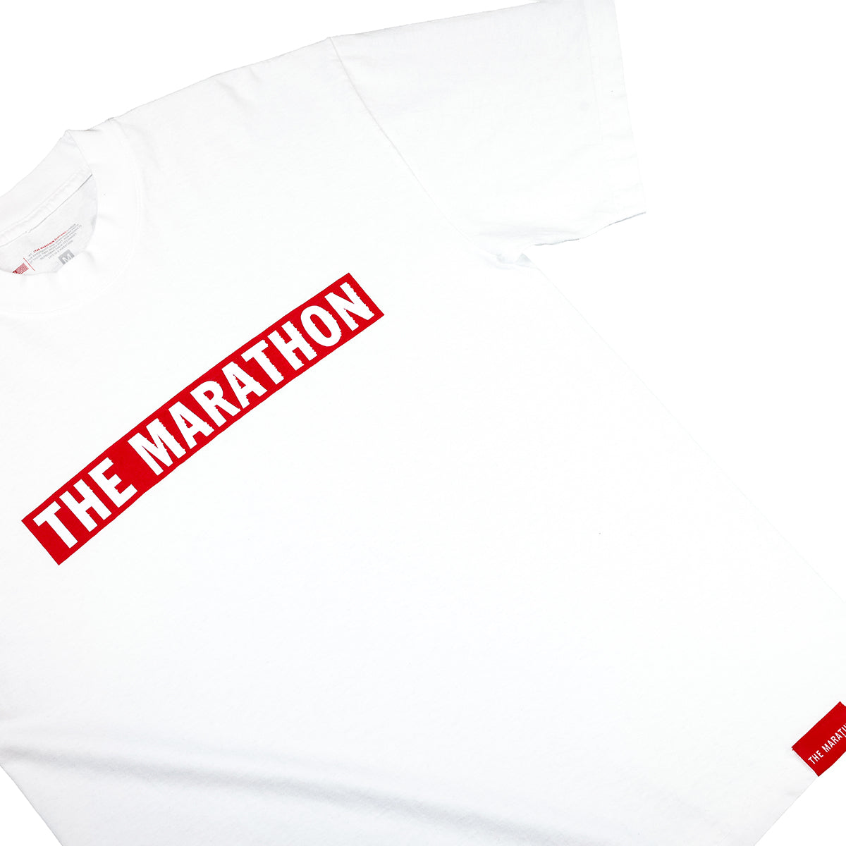 Limited Edition Marathon Bar T-Shirt - White - Detail