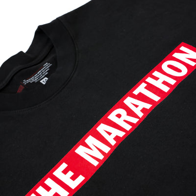 Limited Edition Marathon Bar T-Shirt - Black - Detail