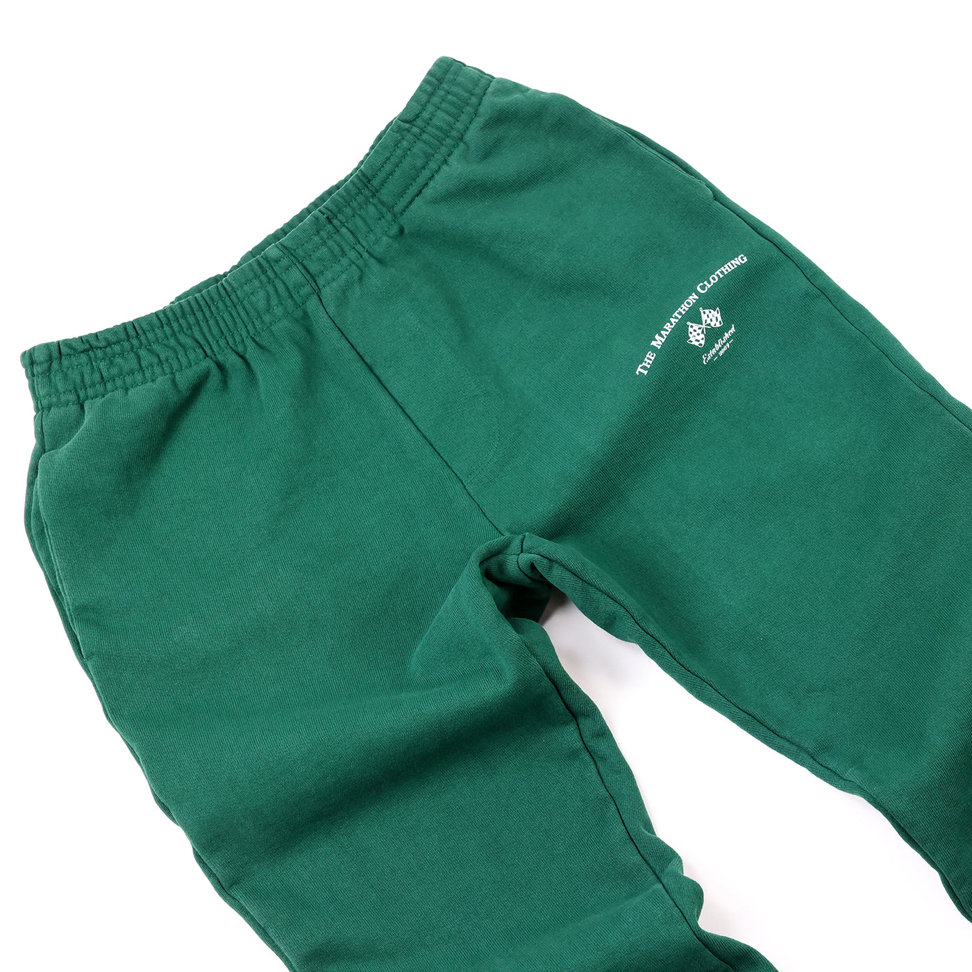 Victory Flag Kid's Pants - Forest Green - Detail