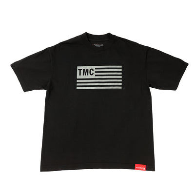 Limited Edition TMC Flag T-Shirt - Black/Grey - Front