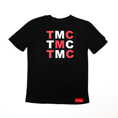 TMC Connect Kid's T-Shirt - Black - Front