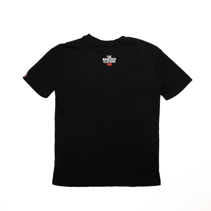 【LMC】 EARTH LOGO RECYCLE TEE ‐BLACK LMC. | LMC. ENVIRONMENT DAY🌏 - EARTH LOGO RECYCLE TEE