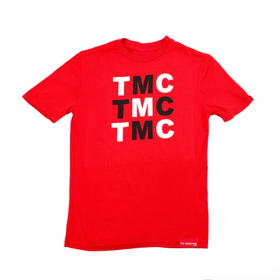 TMC Connect Kid's T-Shirt - Red - Front