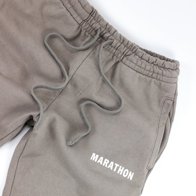 Marathon Leisure Sweatpants - Mocha/Cream - Detail 1
