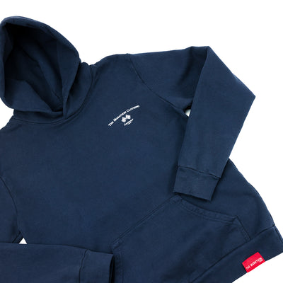 Victory Flag Kid's Hoodie - Navy - Detail