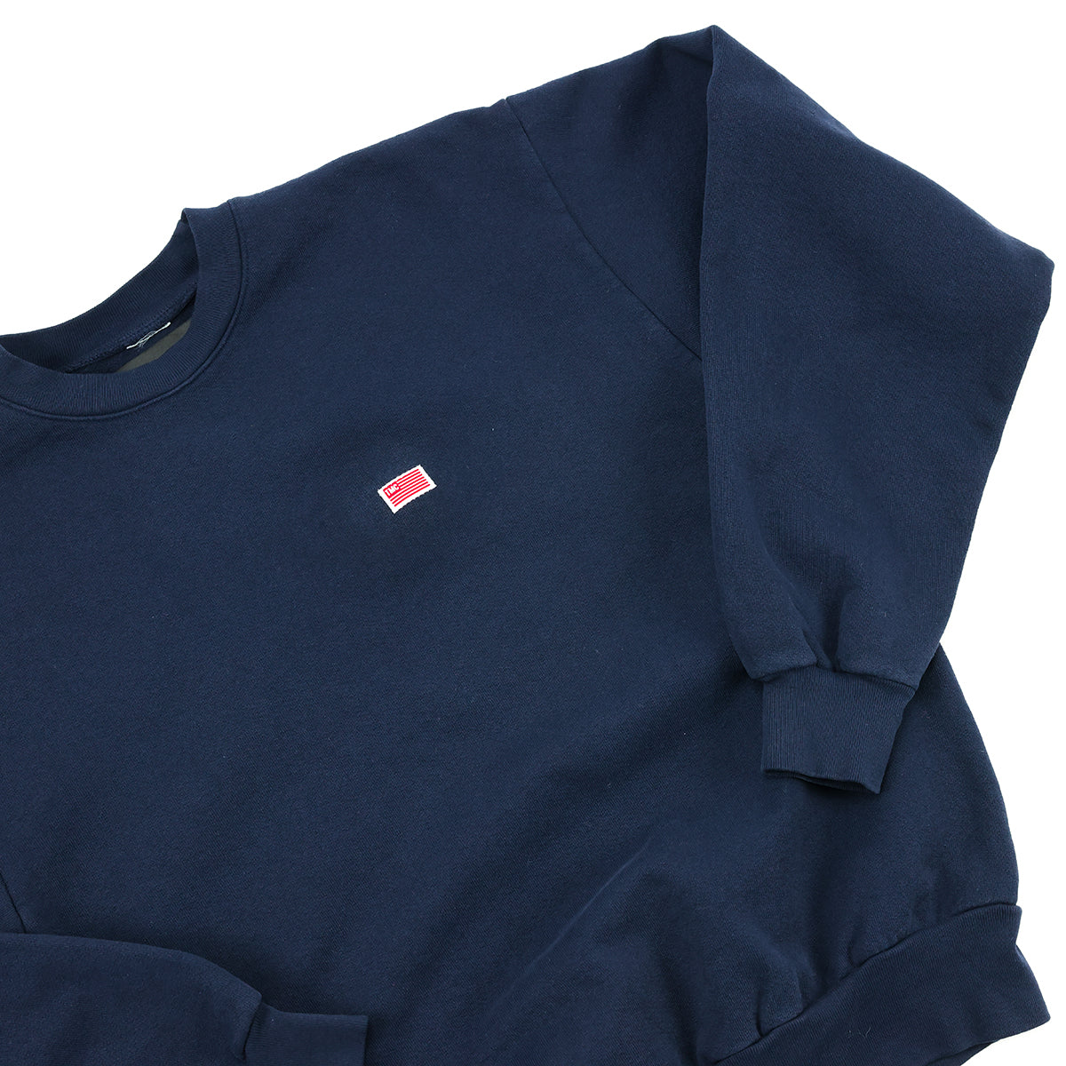 TMC Flag Crewneck - Navy - Detail