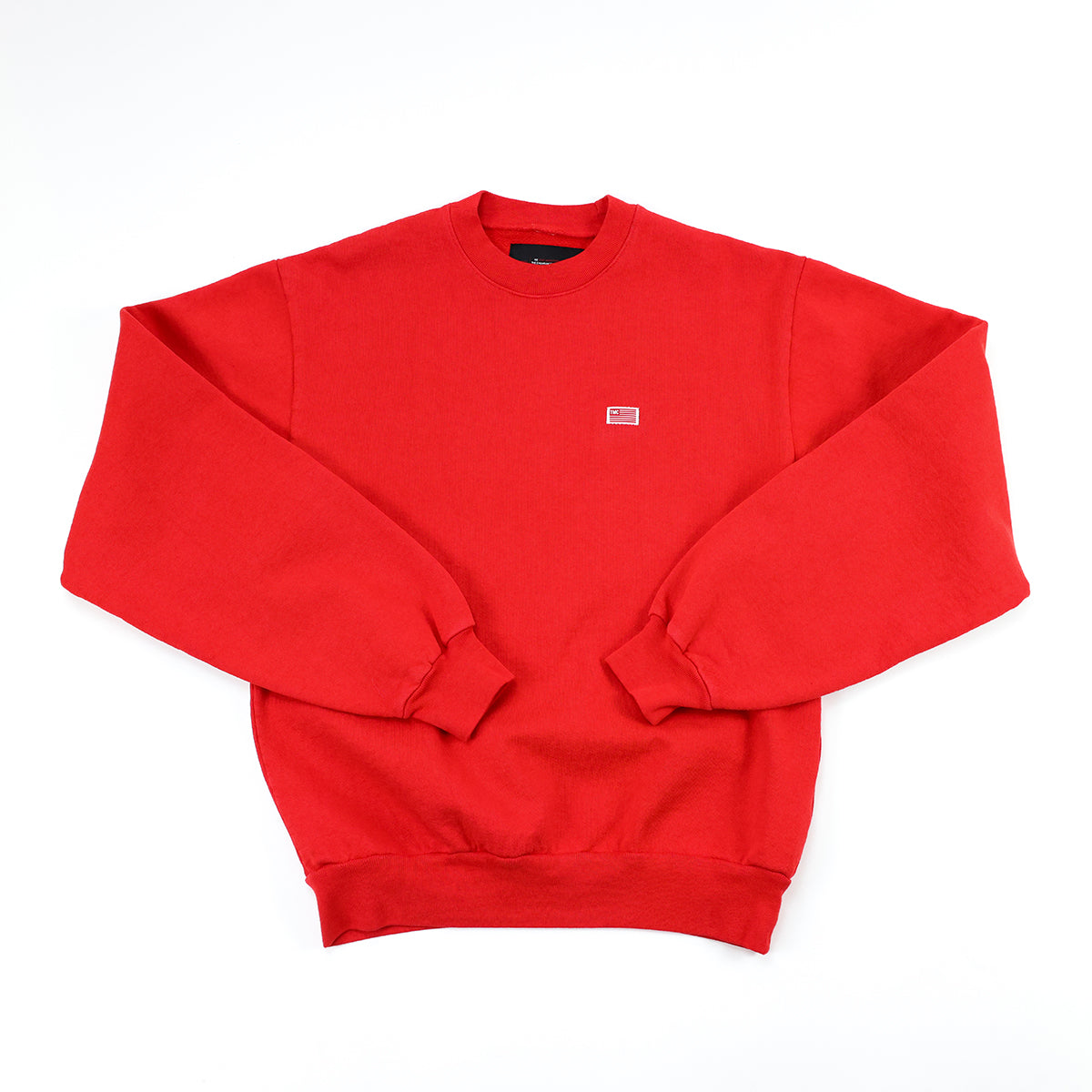 TMC Flag Crewneck - Red - Front