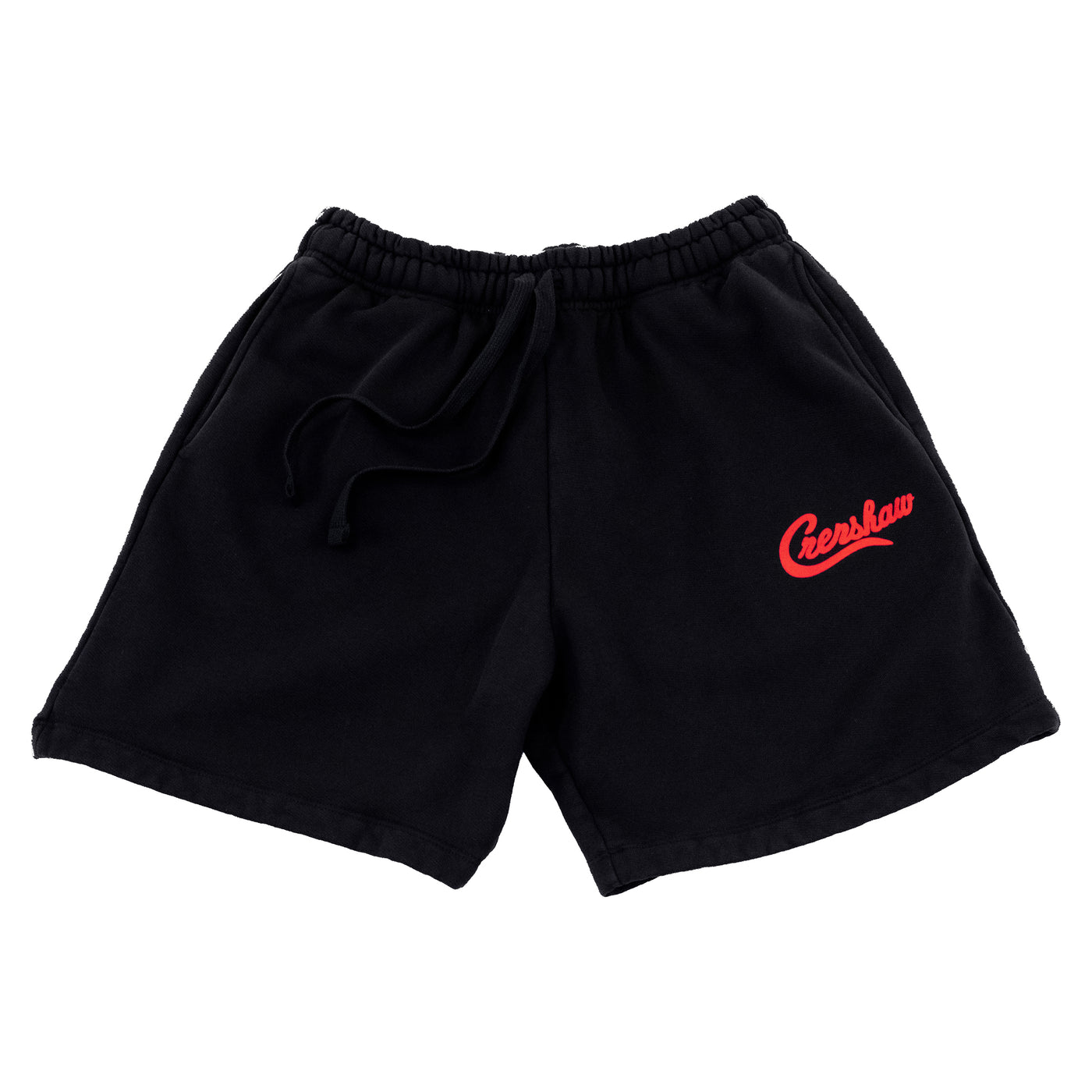 Crenshaw Classic LA Shorts - Black/Red