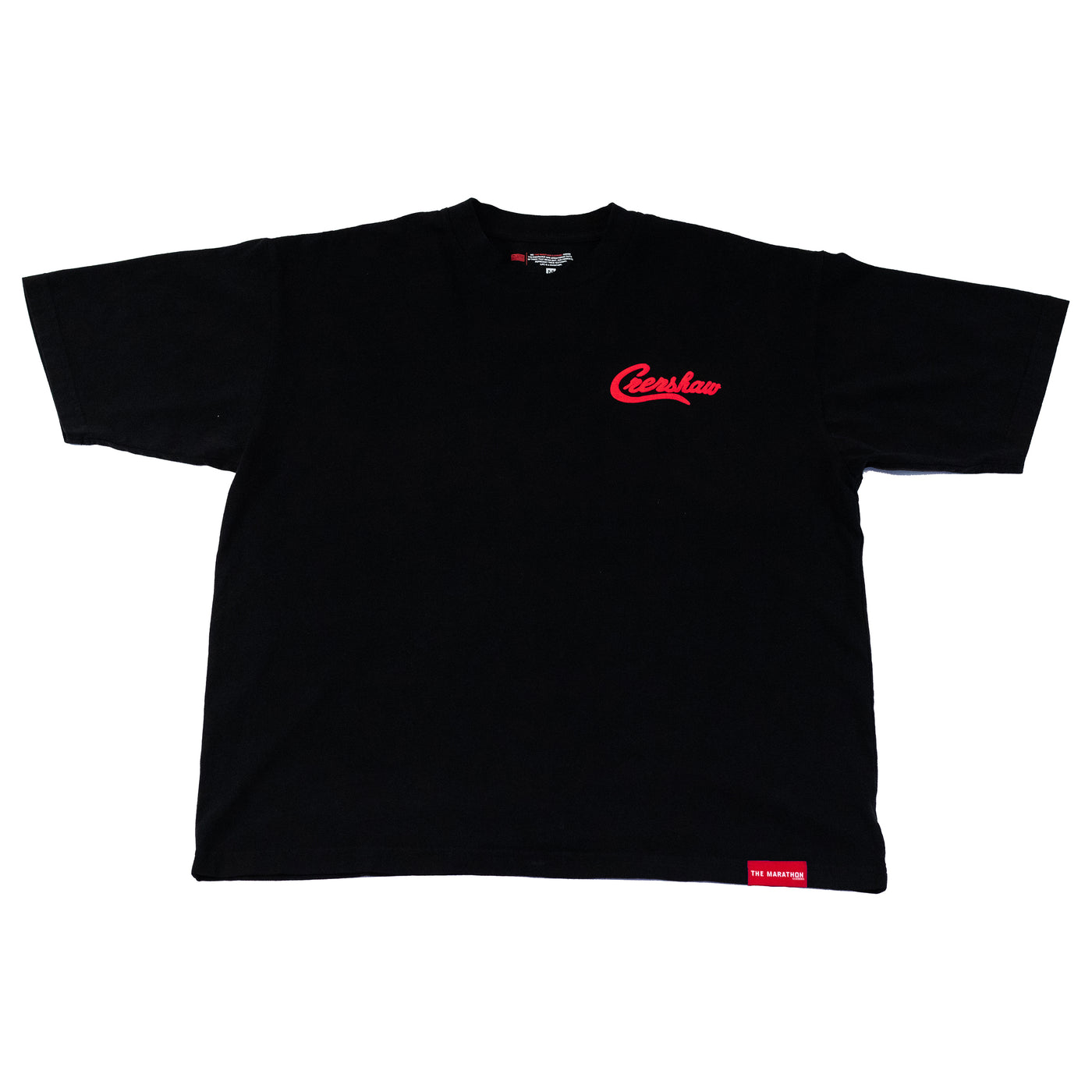 Crenshaw Classic LA T-Shirt - Black/Red