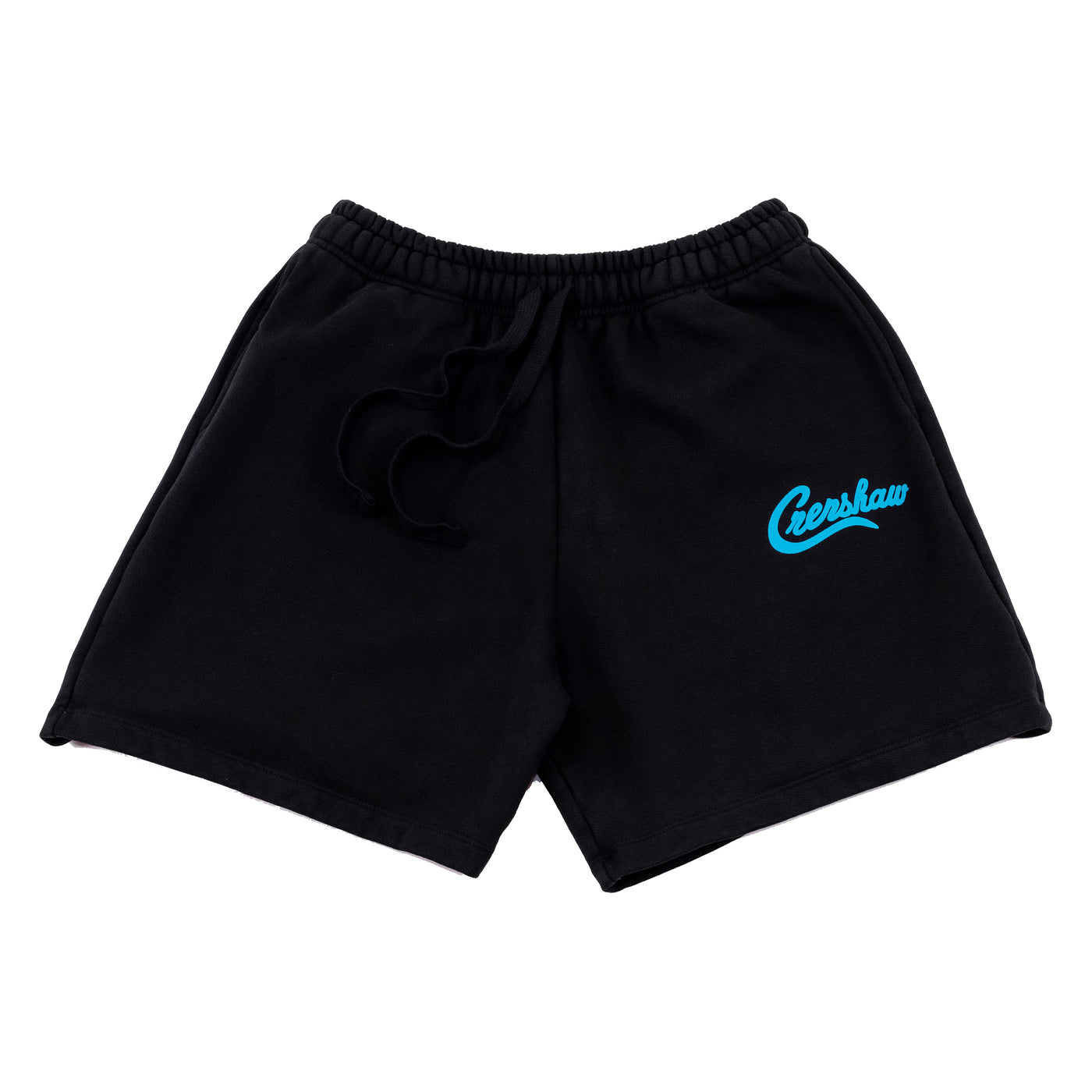 Crenshaw Classic LA Shorts - Black/Teal
