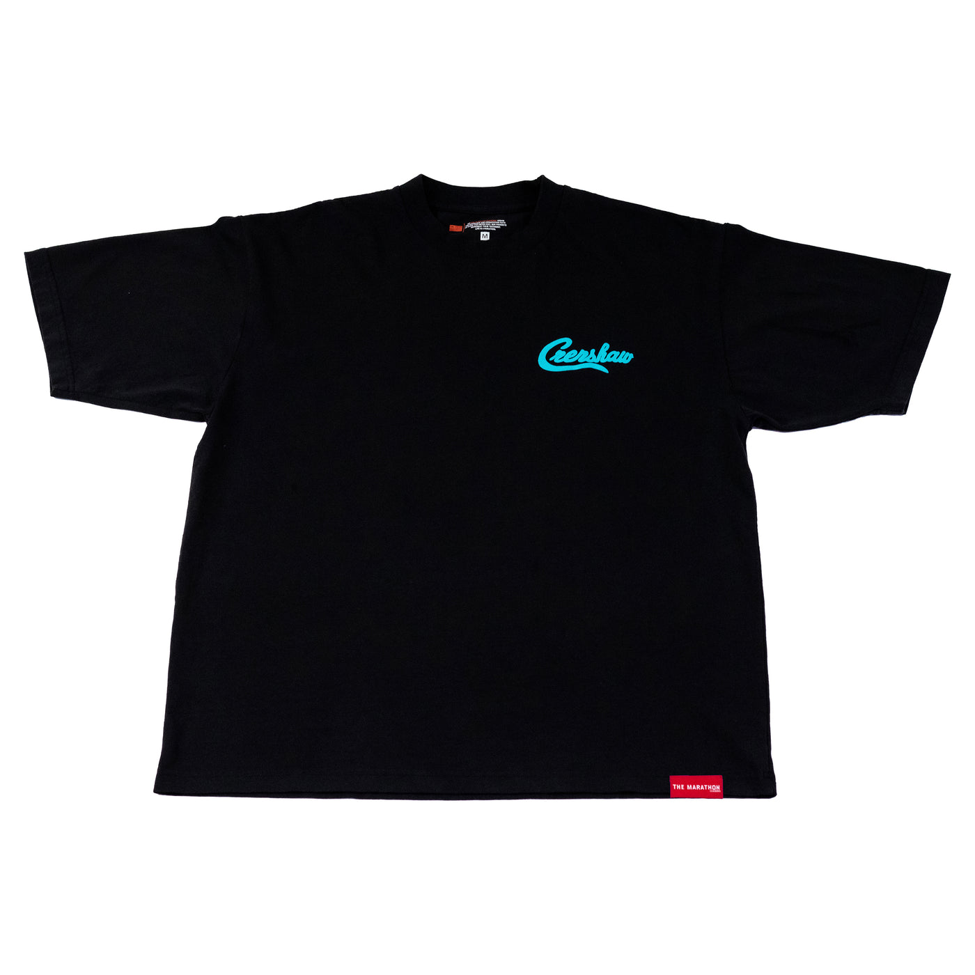 Crenshaw Classic LA T-Shirt - Black/Teal