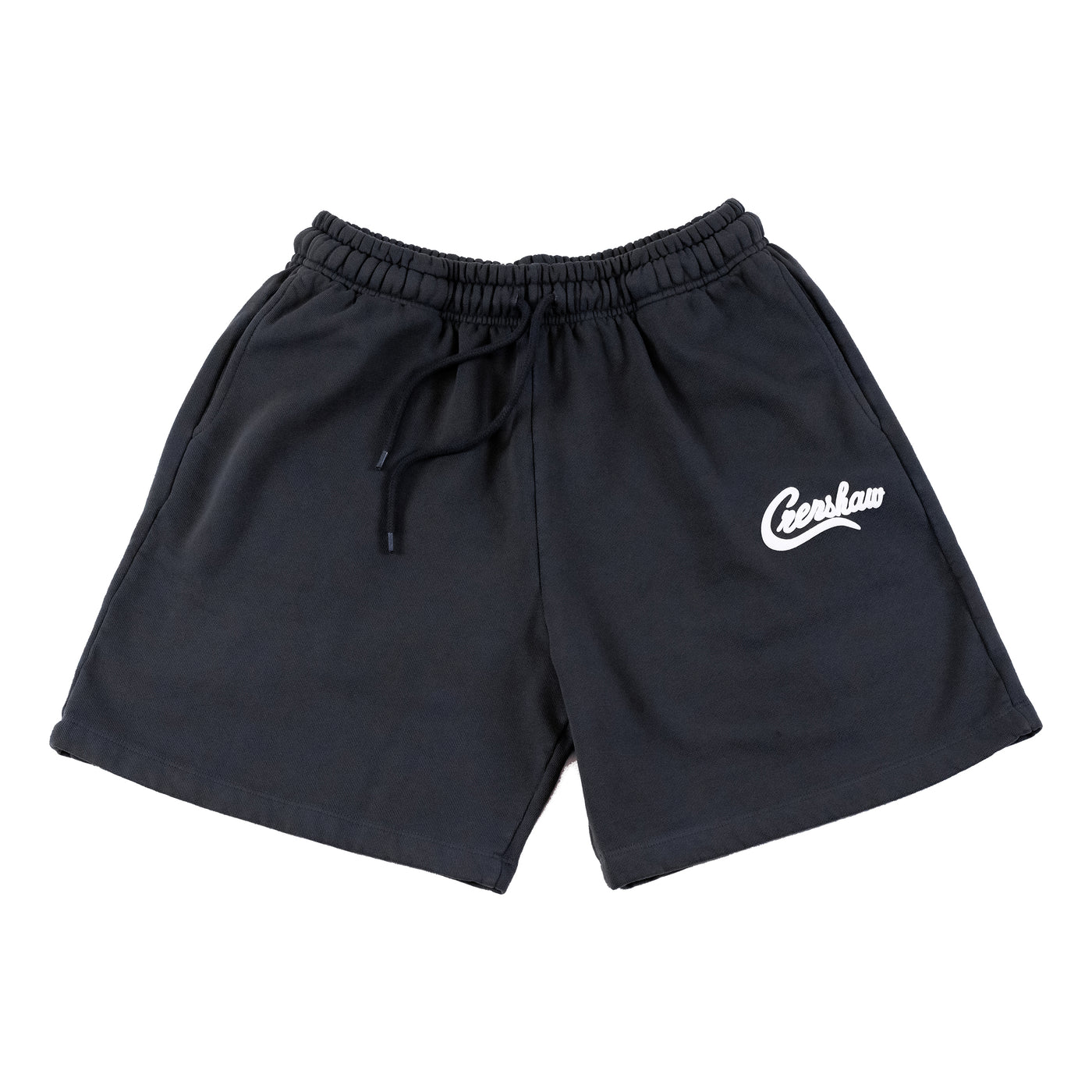 Crenshaw Classic LA Shorts - Charcoal/White