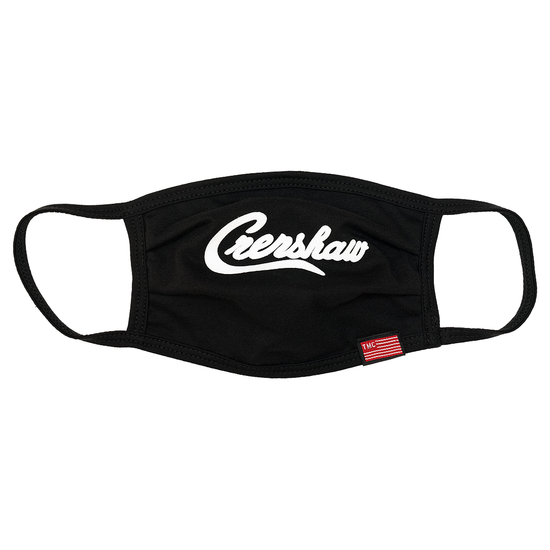 Cotton Reusable Face Mask - Black