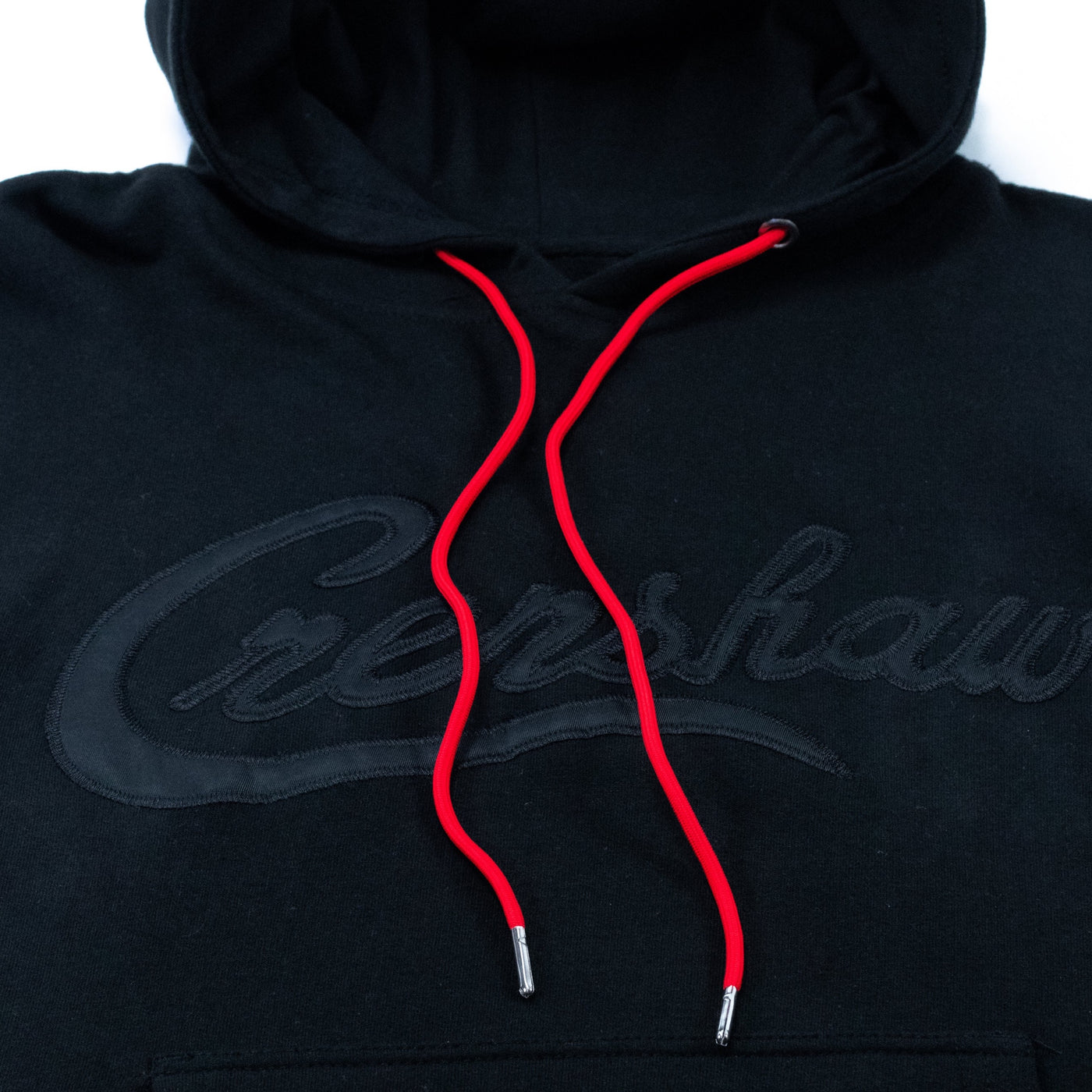 Limited Edition Crenshaw Hoodie - Black/Black Detail 2