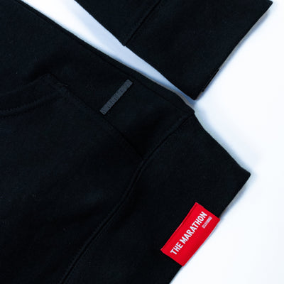 Limited Edition Crenshaw Hoodie - Black/Black Detail 4