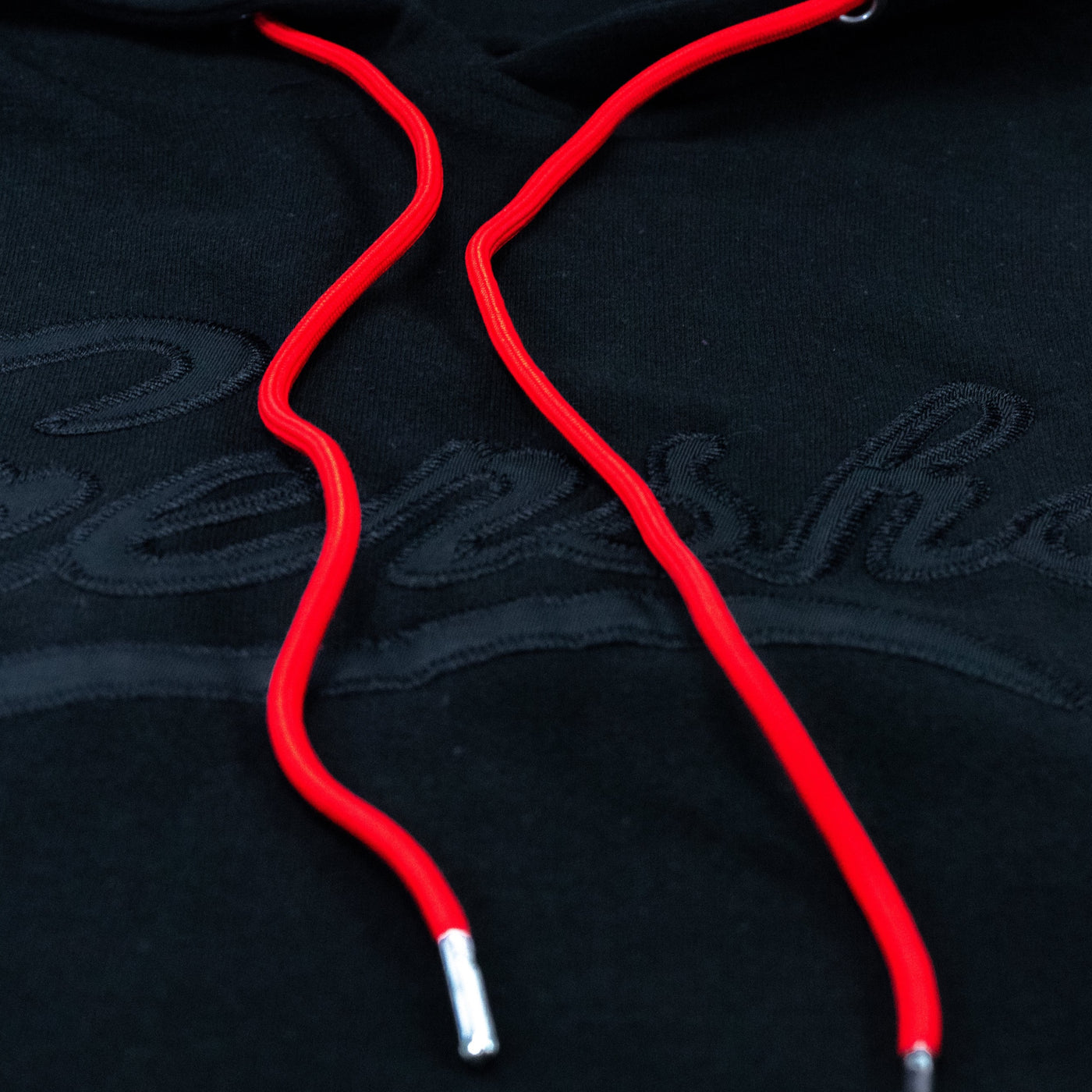 Limited Edition Crenshaw Hoodie - Black/Black Detail 3