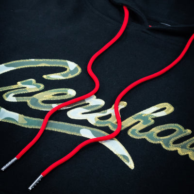 Limited Edition Crenshaw Hoodie - Black/Camo Detail 2