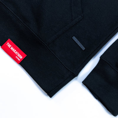 Limited Edition Crenshaw Hoodie - Black/Red Detail 3