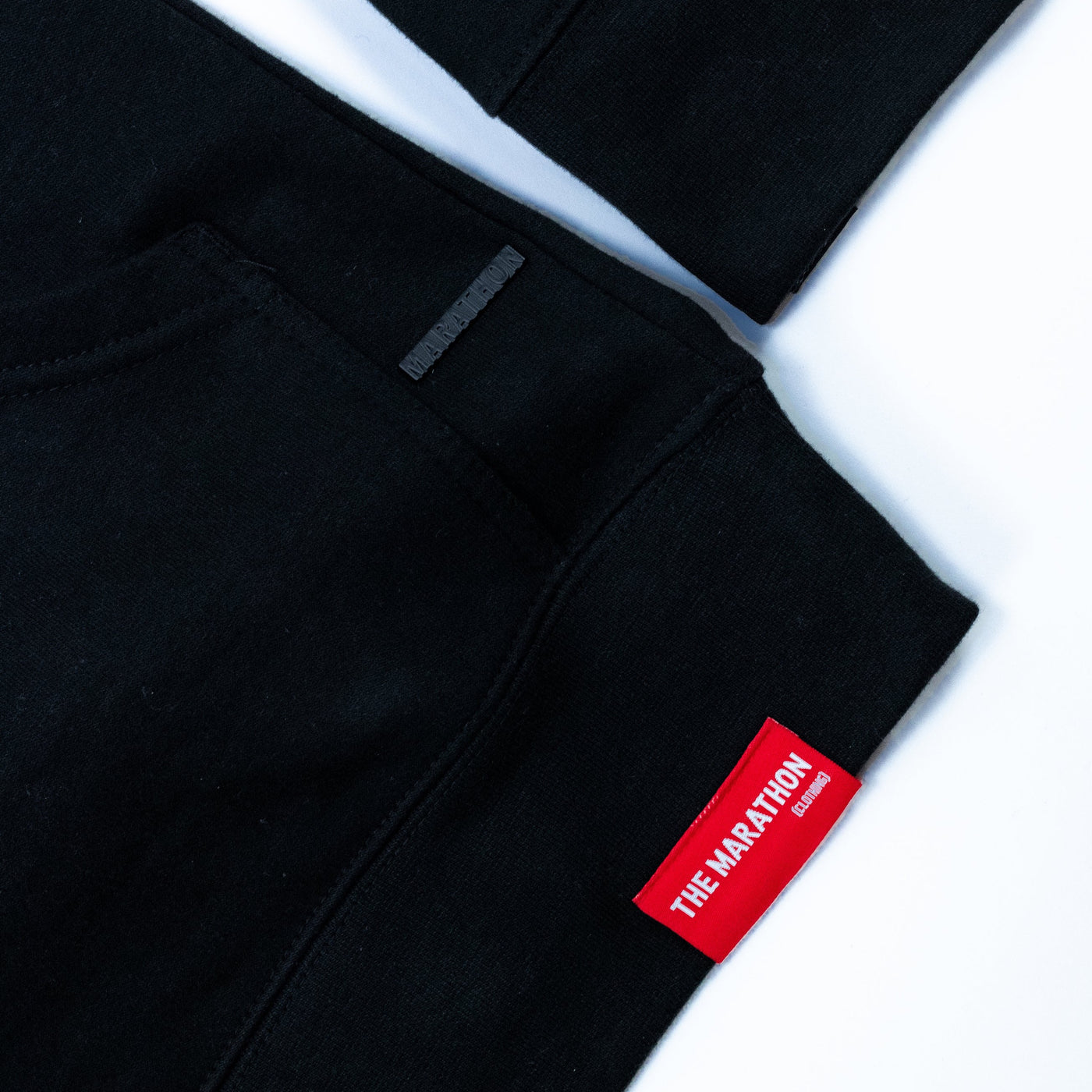 Limited Edition Crenshaw Hoodie - Black/White Detail 2