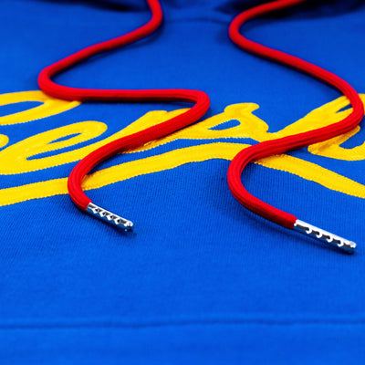Crenshaw Hoodie - Blue/Yellow Detail 3