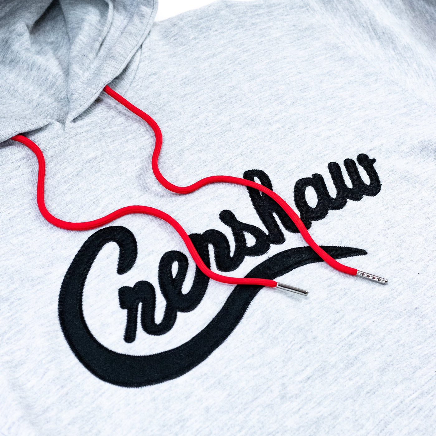 Limited Edition Crenshaw Hoodie - Grey/Black Detail 1