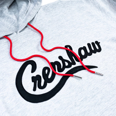 Limited Edition Crenshaw Hoodie - Grey/Black Detail 1