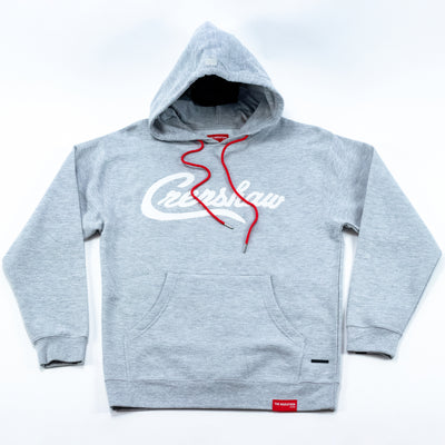 Crenshaw Limited Edition Hoodie - Grey/White