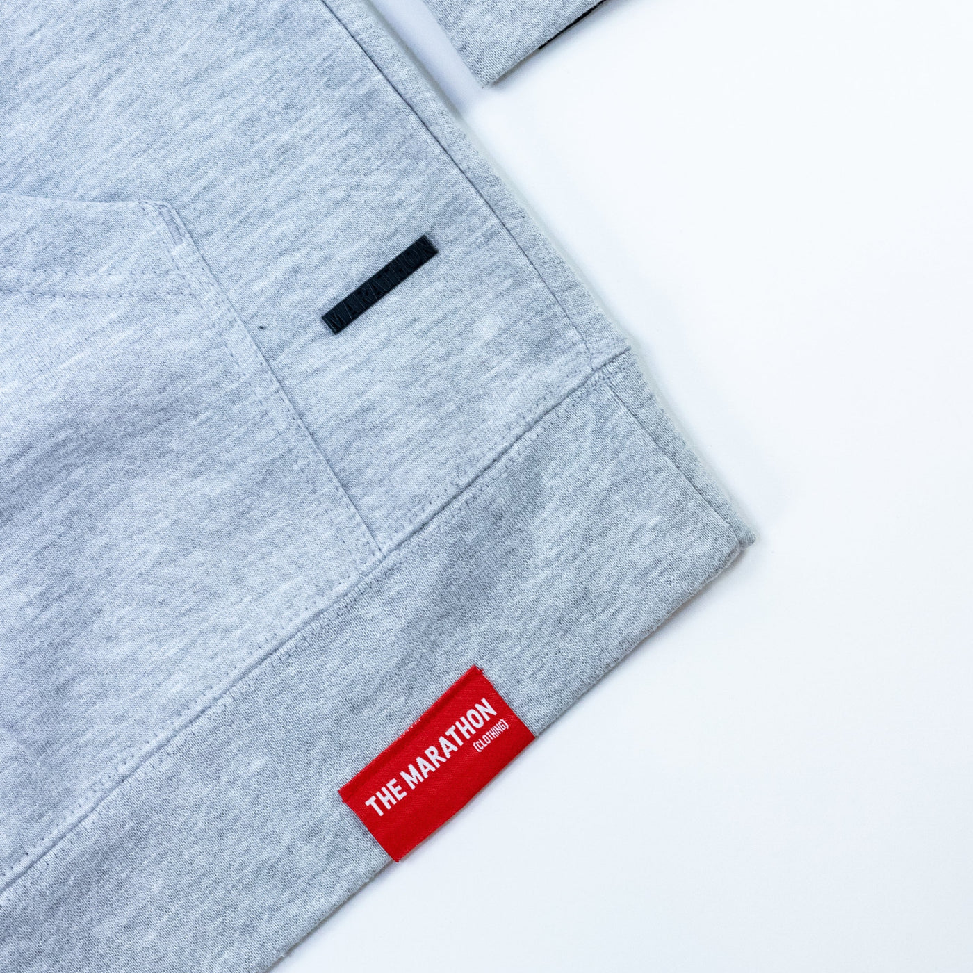 Limited Edition Crenshaw Hoodie - Grey/White Detail 3