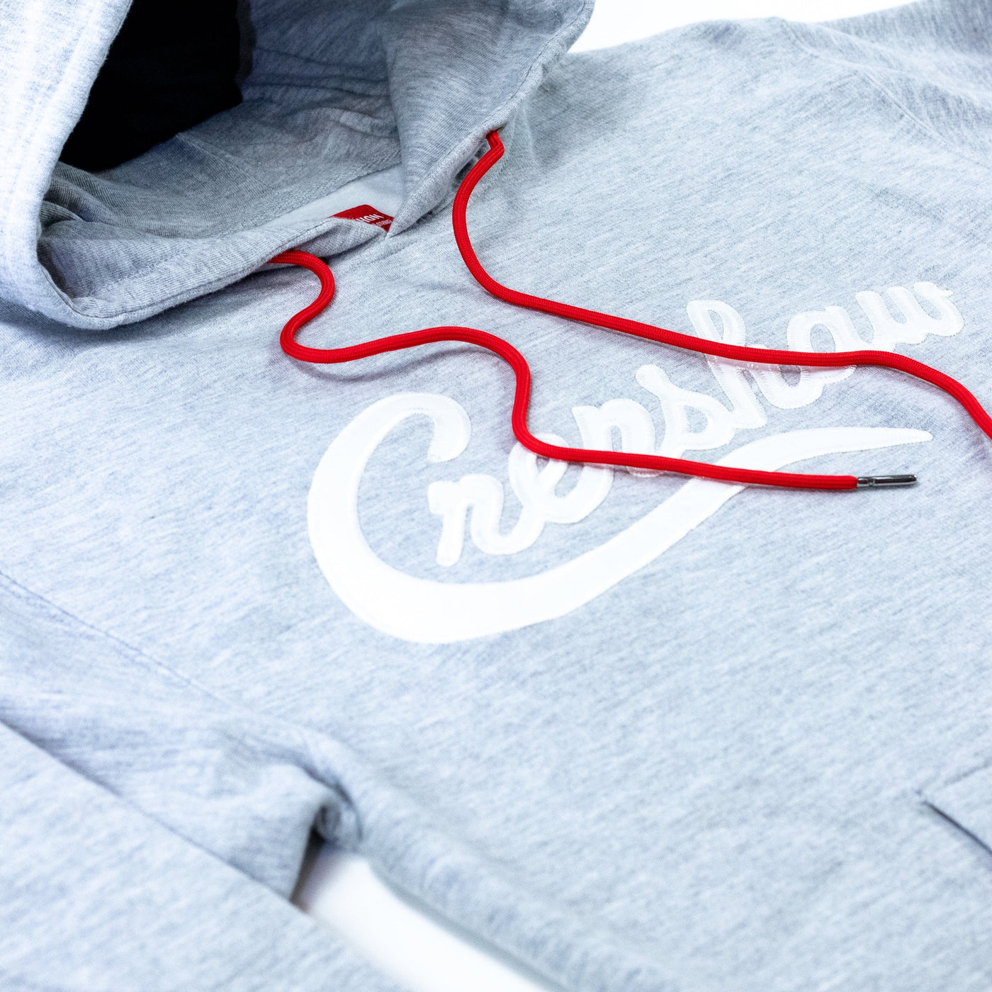Limited Edition Crenshaw Hoodie - Grey/White Detail 2