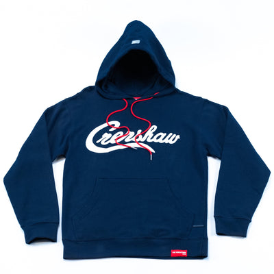 Limited Edition Crenshaw Hoodie - Navy/White