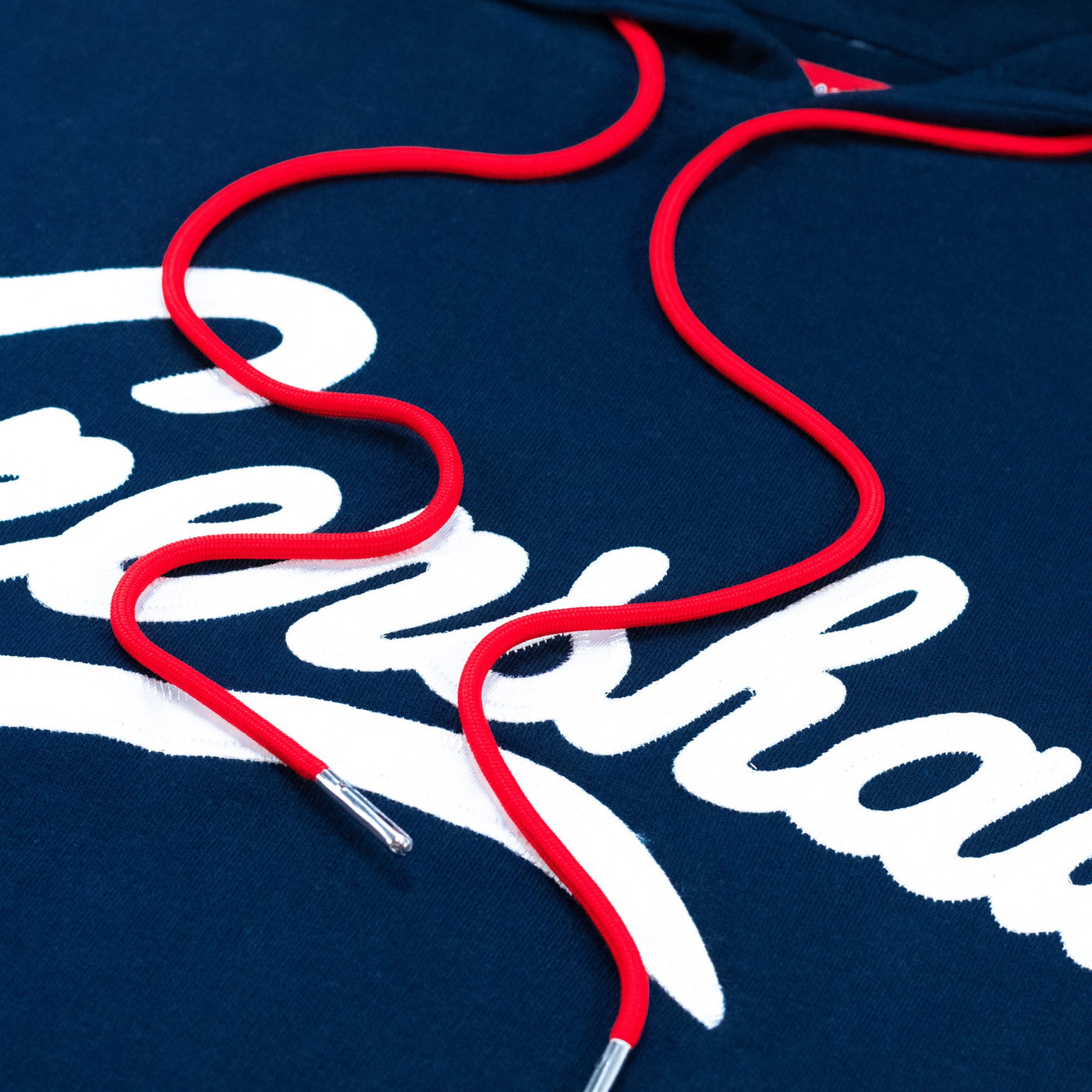 Limited Edition Crenshaw Hoodie - Navy/White Detail 2