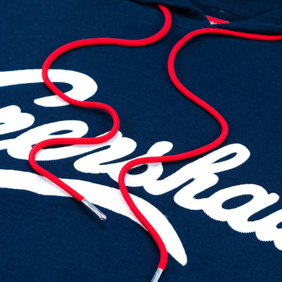 Limited Edition Crenshaw Hoodie - Navy/White Detail 2