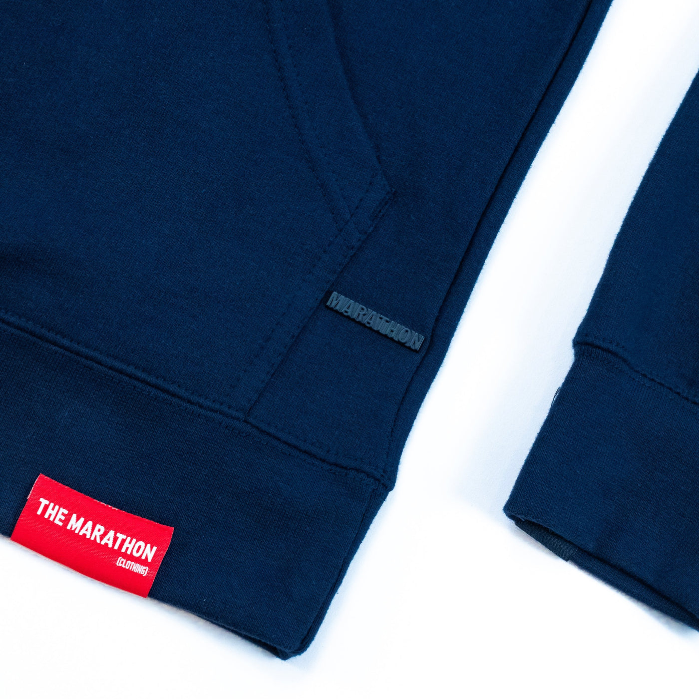 Limited Edition Crenshaw Hoodie - Navy/Yellow Detail 1