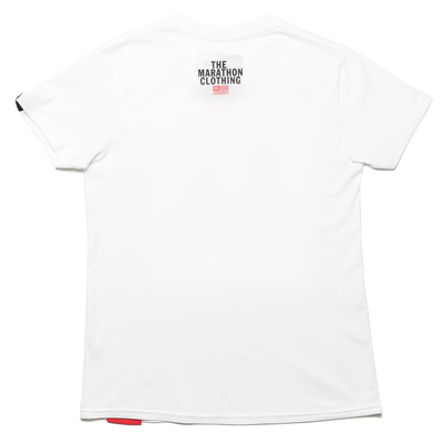 Crenshaw Kid's T-Shirt - White/Black- The Marathon Clothing