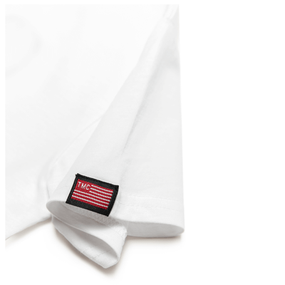 Crenshaw Kid's T-Shirt - White/Black- The Marathon Clothing