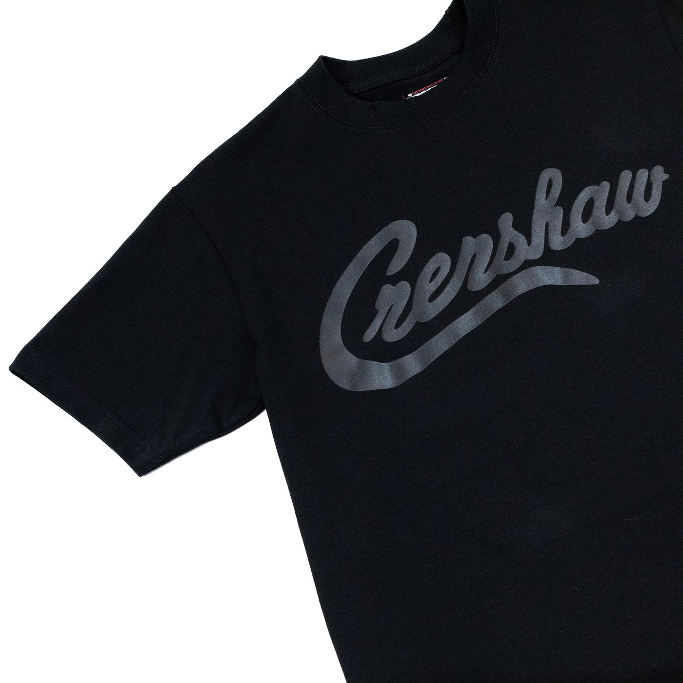 Crenshaw T-Shirt - Black/Black - Detail