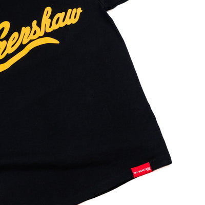Crenshaw T-Shirt - Black/Gold - Detail