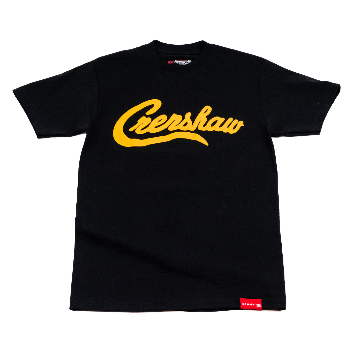 Crenshaw T-Shirt - Black/Gold - Front